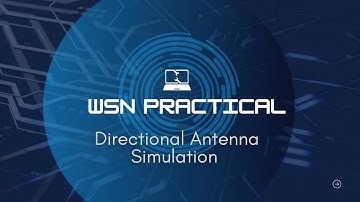Simulate mobile ad hoc network with directional antenna📡📶  WSN practical |Using cisco packet app