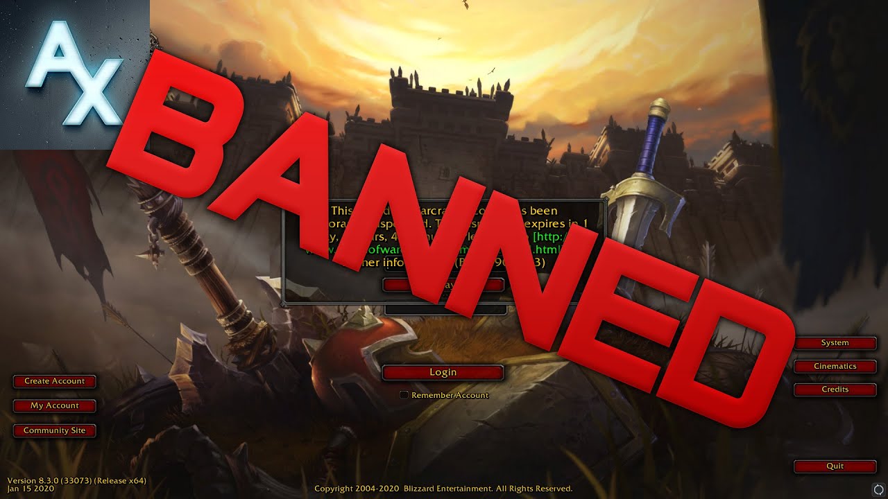 HOW I GOT SUSPENDED FOR ENJOYING PATCH 8.3!? HOW I GOT SUSPENDED FOR ENJOYING PATCH 8.3!?