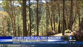 Cliff Bentz speaks on local forest management
