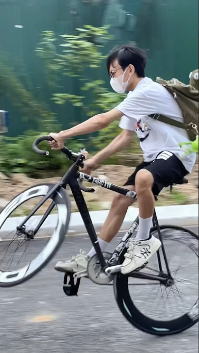 Ae Skill Bốc Đầu Xe Đạp Fixed Gear #xedap88 #fixedgear #xedap #bicycle #xedapdua #suaxedap #fixed
