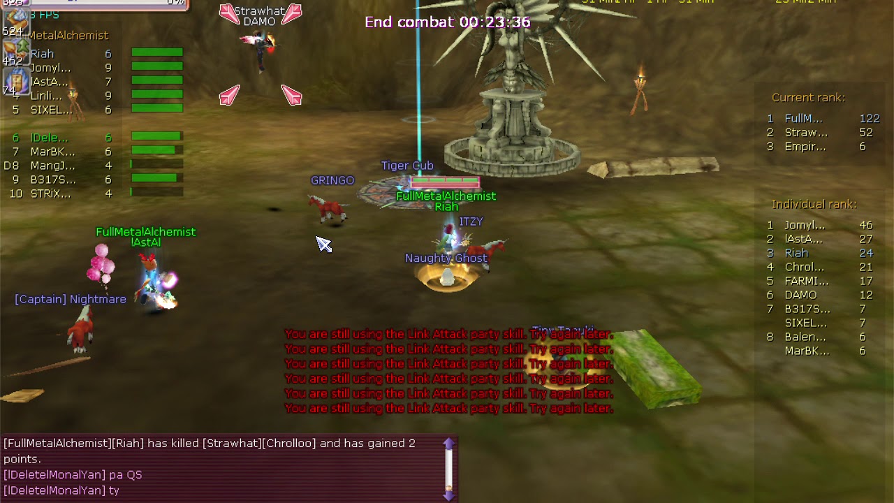 FLYFF Iblis Guild Siege LVL80 (FullMetalAlchemist)