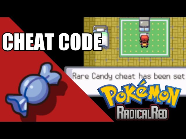 Cheat Code - Pokémon Radical Red 3.0 