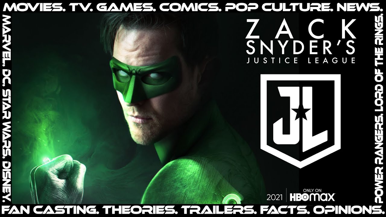 MEET THE ACTOR PLAYING THE SNYDER CUT'S GREEN LANTERN... NO, It's NOT Ryan Reynolds! 