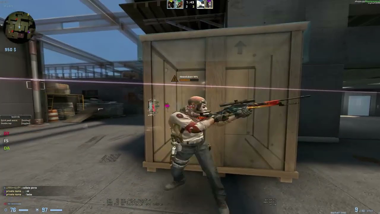 skeet.cc / gamesense.pub community highlights/ Ft Sauron Alpha.