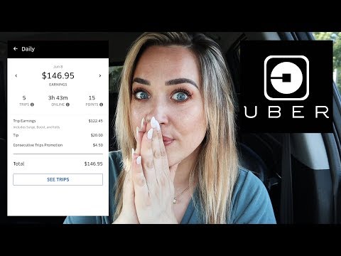 वीडियो: एक Uber ड्राइवर एक महीने में कितना कमाता है?