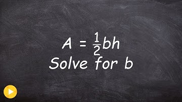 Solving literal equations made easy
