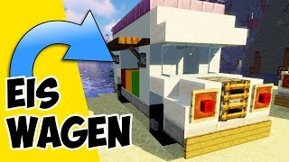 Produktbild von Eiswagen Aufkleber – Minecraft Whippy Tablett Sherbet Anhänger Decal (Größe Wählbar)