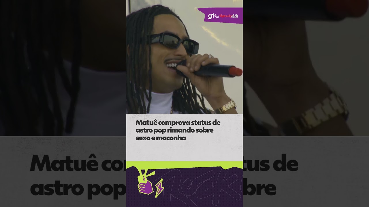 Matuê comprova status de astro pop cantando sobre sexo e maconha para garotos | 