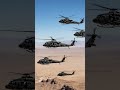 Helicopters In Formation over the Desert #military #army #helicopter #aviation