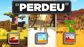 Um Jogador consertou os BIOMAS DA VOTAÇÃO abandonados do Minecraft