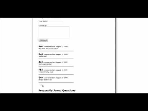 Add Easy HTML Comments to any webpage