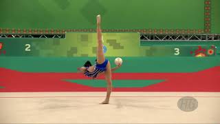 ZHAO Yue CHN 2022 Rhythmic Worlds Sofia BUL Qualifications Ball