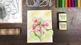 Easy Watercoloring with Tombow Watercolor Markers