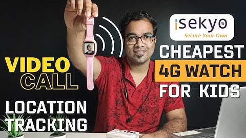 Sekyo Secura 4G Lite | Smartwatch voor kinderen | Beste 4G smartwatch onder de € 4500 | Videobellen