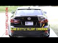 VLAND Tail Lights Lexus 2006-2013 IS250 IS350 ISF IS-F Taillight DIY Replacement 3IS Style
