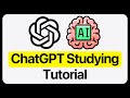 Using ChatGPT for Studying