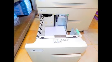 TRAY 4 PAPER JAM PROBLEM SOLUTION/TRAY 4 OUT OF SERVICE XEROX 5755/ 5855 PHOTOCOPIER MCHINE