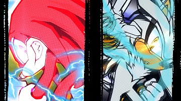 Knuckles V.S Sliver - Sprite Animation #5