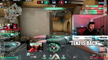 Tarik Reacts To INSANE 3k By TenZ With Jett Knives Vs FURIA