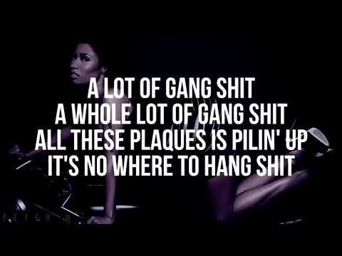 Nicki Minaj — 5 Star Rockstar Remix Verse   Lyrics Video