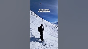 NO DRONE? NO PROBLEM! 📷 shot on @insta360 X3 #wintersports  #snowboarding #insta360 #insta360winter