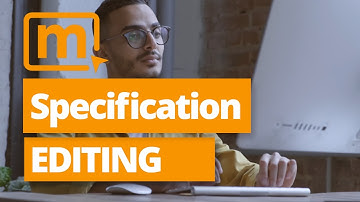 How to Update and Edit Your Masterspec Specification