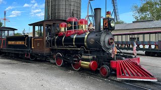 [4K] Cedar Point & Lake Erie Railroad Steam Train