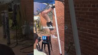 Man Breaks David Goggins Pull Up World Record