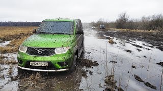 На что способен новый УАЗ Патриот со всеми блокировками в ПАШНЕ? УАЗ Хантер, Ховер. Бездорожье 2020