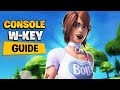 How To W-Key On Console! (Fortnite Season 4 PS4 + Xbox Tips for Platform Cash Cups)
