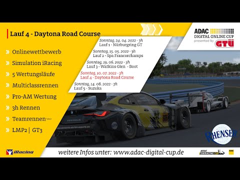 ADAC Digital Online Cup | Round 04 – Daytona