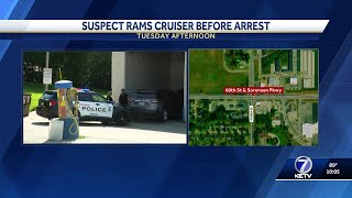 Douglas County Sheriff's Office arrests two people after allegedly ramming a cruiser