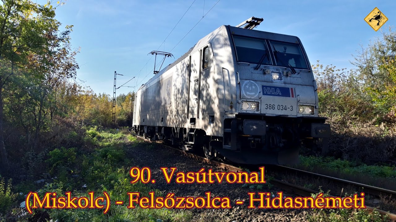 90. Vasútvonal Miskolc - Felsőzsolca - Hidasnémeti