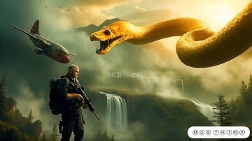 Al-Generated Giant Snake & Abandoned Train | Cinematic Wildlife Exploration