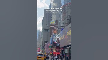 Thumbnail of NYC was a dream #newyork #timessquare #shorts #trendingshorts #fyp #audio #youtubeshorts