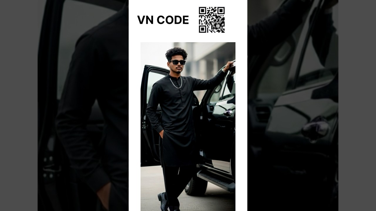 Vn video editing qrcode