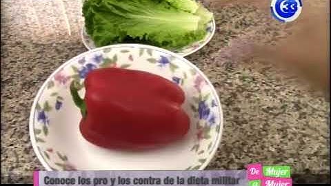 CONOCE LOS PROS Y LOS CONTRAS DE LA DIETA MILITAR