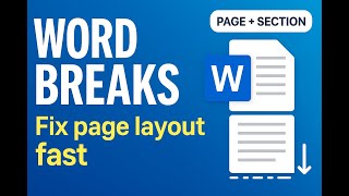 Celebrity How to Use Page Breaks and Section Breaks in Microsoft Word | Complete Guide Wealth