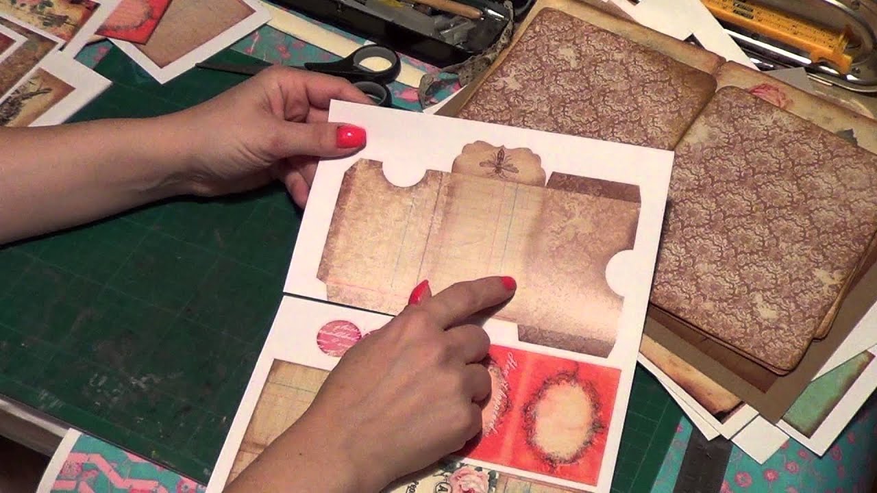 Vintage Printable Journal Kit - YouTube