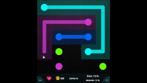 FLOW GAME ON FACEBOOK - LEVEL 6 BASIC PACK