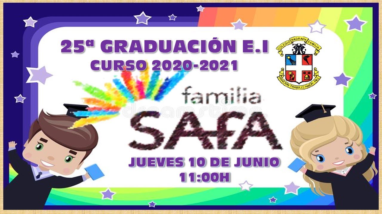 25ª graduación Educación Infantil (Curso 2020-2021)