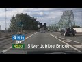 [GB] M56+A533: Ellesmere Port to Liverpool Airport via the Silver Jubilee Bridge