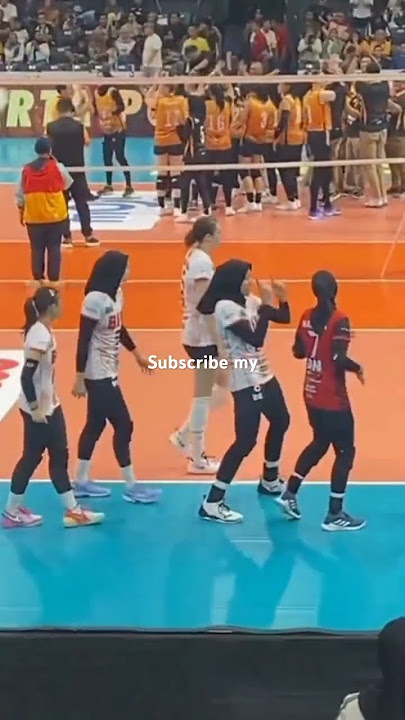 kalah aja joget, apalagi menang #megawatihangestri #proligaindonesia #proliga #megatron #jakartabin