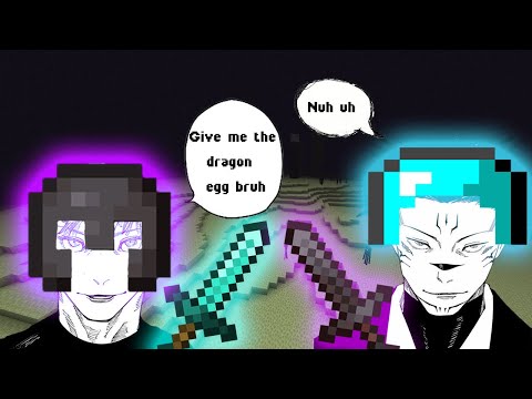 Gojo & Sukuna beat Minecraft...