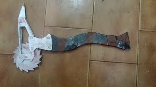 Borderlands 2 Krieg The Psycho Axe Part 1 Circular Saw Blade 