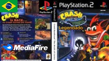Crash Bandicoot The Wrath Of Cortex PS2, AethersX2, MYPS2, NETHERSX2, PCSX2 Iso