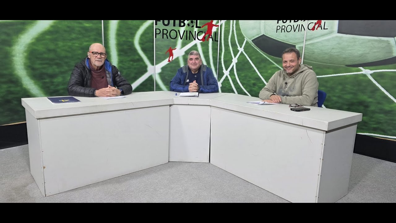 Futbol Provincial en Teve4. Programa de 1ª FFCV con Basilio López del CF San Pedro.