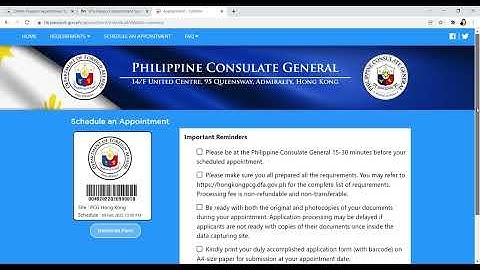 A COMPLETE GUIDE STEP BY STEP PHILIPPINE PASSPORT RENEWAL ONLINE BOOKING IN HONGKONG