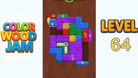 Color Wood Jam Level 64 Walkthrough Solution