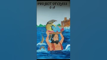 Krishna Vasudev drawing||project of class 6A#shorts#shortsfeed #viralvideo